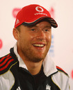 Andrew Flintoff is all smiles