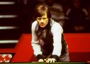 Alex Higgins in action during the 1980 season.