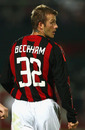 David Beckham makes his debut for AC Milan