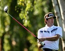 Bubba Watson tees off at the Palmer Private course 