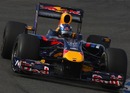 Daniel Ricciardo drives his Red Bull car