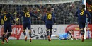 Iker Casillas saves Oscar Cardozo's penalty