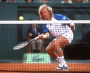 Vitas Gerulaitis in action at the French Open
