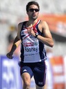 Martyn Rooney competes in the men's 400m