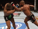 Rampage Jackson launches an attack