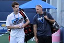 Andy Murray with trainer Jez Green
