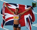 Jessica Ennis basks in the light of glory
