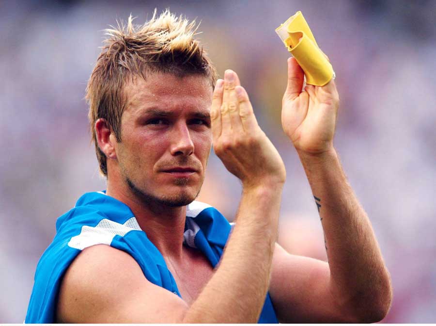 David Beckham cuts a desolate figure