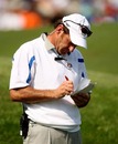 Ryder Cup captain Nick Faldo takes note