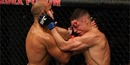 BJ Penn uppercuts Diego Sanchez during the fourth round