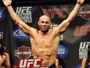Randy Couture weighs ahead of his fight with Antonio Rodrigo Nogueira