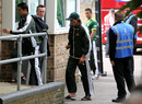 The Pakistan players arrived through a back entrance to Lord's with the spectre of scandal looming large