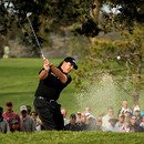 Phil Mickelson works his way out of trouble during the Farmers Insurance Open