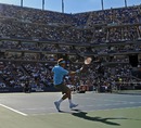 Roger Federer impresses the New York crowd