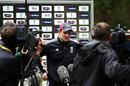 Andrew Strauss was again left facing questions about corruption