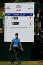 Jim Furyk gets a timely reminder of the scores