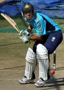 Ricky Ponting at a training session ahead of the first Test
