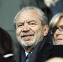 Lord Alan Sugar watches the action