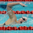 Rebecca Adlington competes in the final of the women's 800 metre freestyle