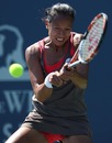Anne Keothavong hits a return