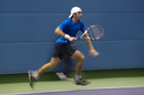 Benjamin Becker shows speed around the court