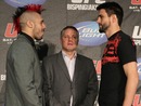 Dan Hardy and Carlos Condit square off
