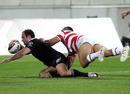 Lance Hohaia goes over for a try