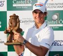 Matteo Manassero with the Castello Masters trophy