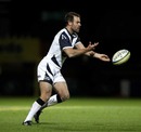 Sale fly-half Charlie Hodgson completes a pass