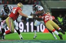 CJ Spillam is hauled over by Patrick Willis