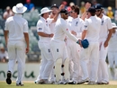 Graeme Swann dismissed Luke Pomersbach on his way to four second-innings wickets