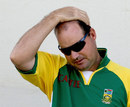 Mickey Arthur during a training session in Ahmedabad