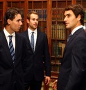 Rafeal Nadal, Andy Roddick and Roger Federer chat