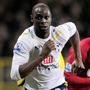 Ledley King chases the ball during Tottenham's Premier League clash with Fulham