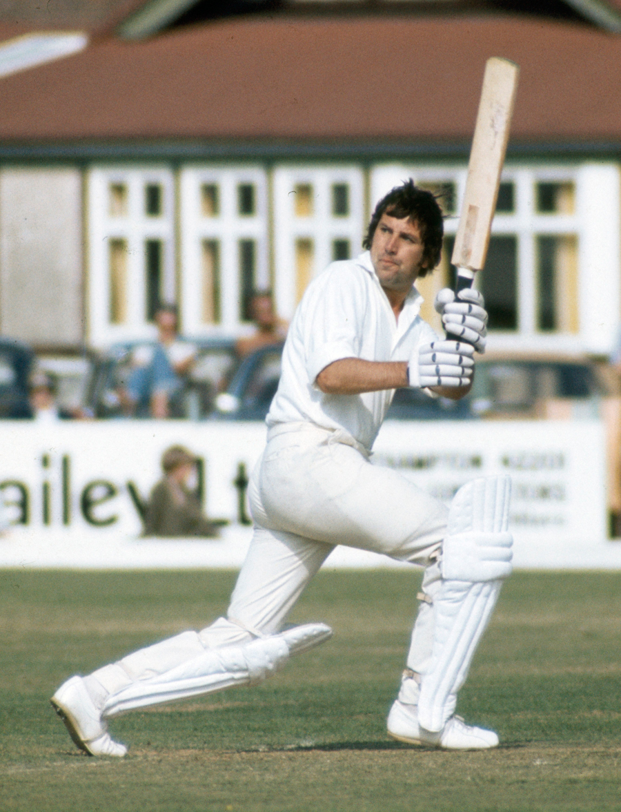 Jim Yardley in action for Northamptonshire