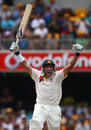 It was clear how much Mike Hussey's hundred meant