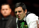 Ronnie O'Sullivan shows his frustration