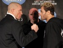 Georges St-Pierre and Josh Koscheck face off