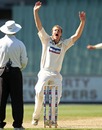 Michael Beer appeals for a wicket