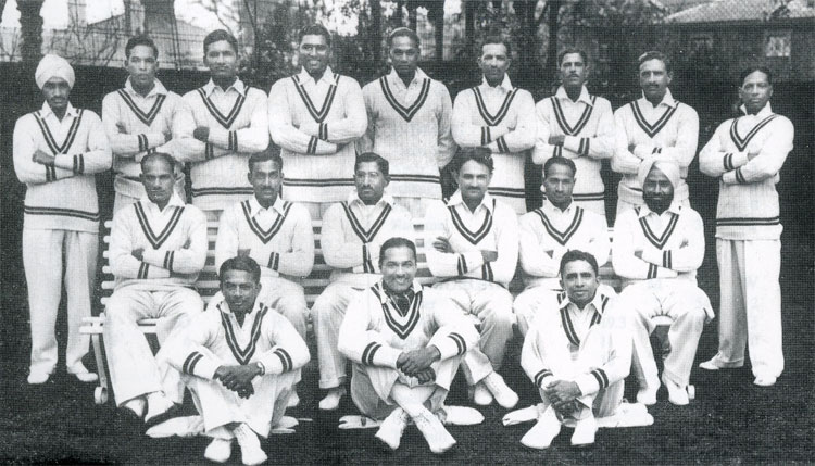 The 1932 All-India side which toured England