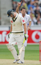 Steve Smith's unhappy experience at No. 6 continued when he edged behind off James Anderson