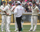 The pressure on Ricky Ponting showed when he lost it with the umpires after Kevin Pietersen was given not out