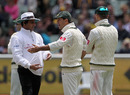 Ricky Ponting was involved in an ugly incident where he argued with the umpires after an unsuccessful review