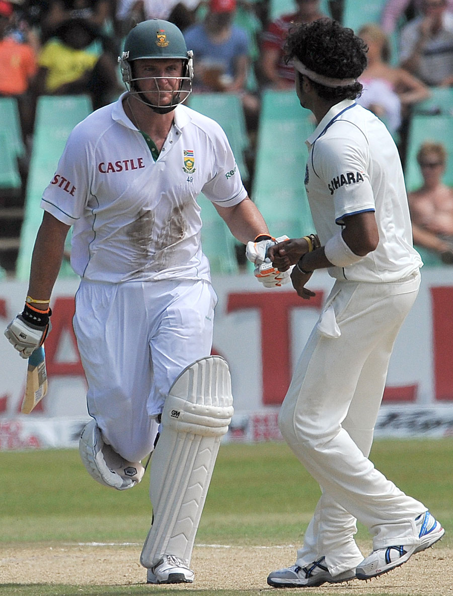 Graeme Smith and Sreesanth had a few words to say to each other