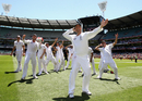 Graeme Swann and the England cricket team break out the 'sprinkler dance'