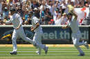 Andrew Strauss, Kevin Pietersen and Graeme Swann the moment the Ashes were retained