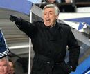 Carlo Ancelotti encourages Chelsea from the touchline