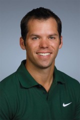 Paul Casey poses for his profile picture for the 2010 US PGA Tour