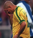 Ronaldo shows his despair