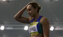 Jessica Ennis looks disappointed